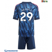 Fotballdrakt Barn Arsenal Kai Havertz #29 Bortedraktsett 2025-26 Kortermet (+ Korte bukser)